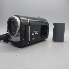 JVC Everio GZ-MG364BEK Handheld High Definition HDD Camcorder Black Tested