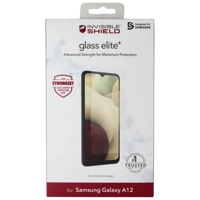 ZAGG InvisibleShield (Verre Elite+) Protecteur D'Écran Pour Samsung Galaxy A12 - Photo 1/4