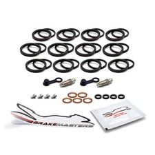 Suzuki GSF1200 Bandit K1 2001 front brake caliper service components seals