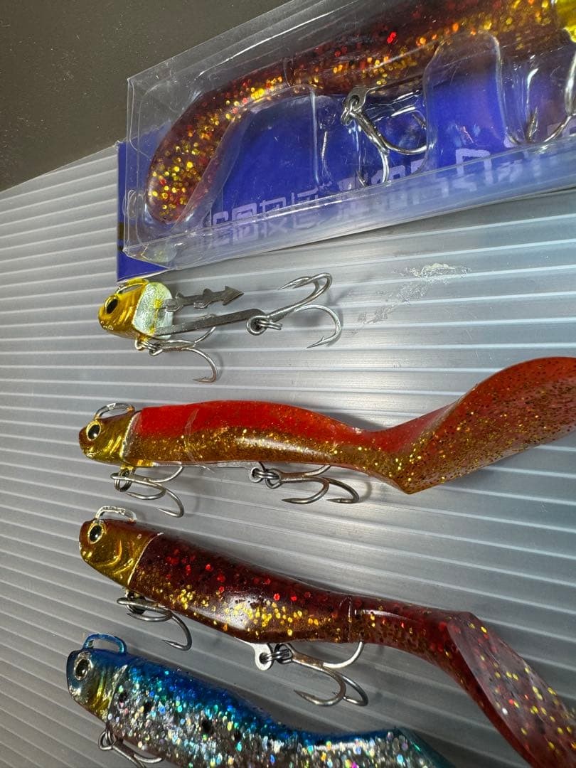 9-piece set of jig head wormsQuick Set, Hamaoh, Howl - Image 9