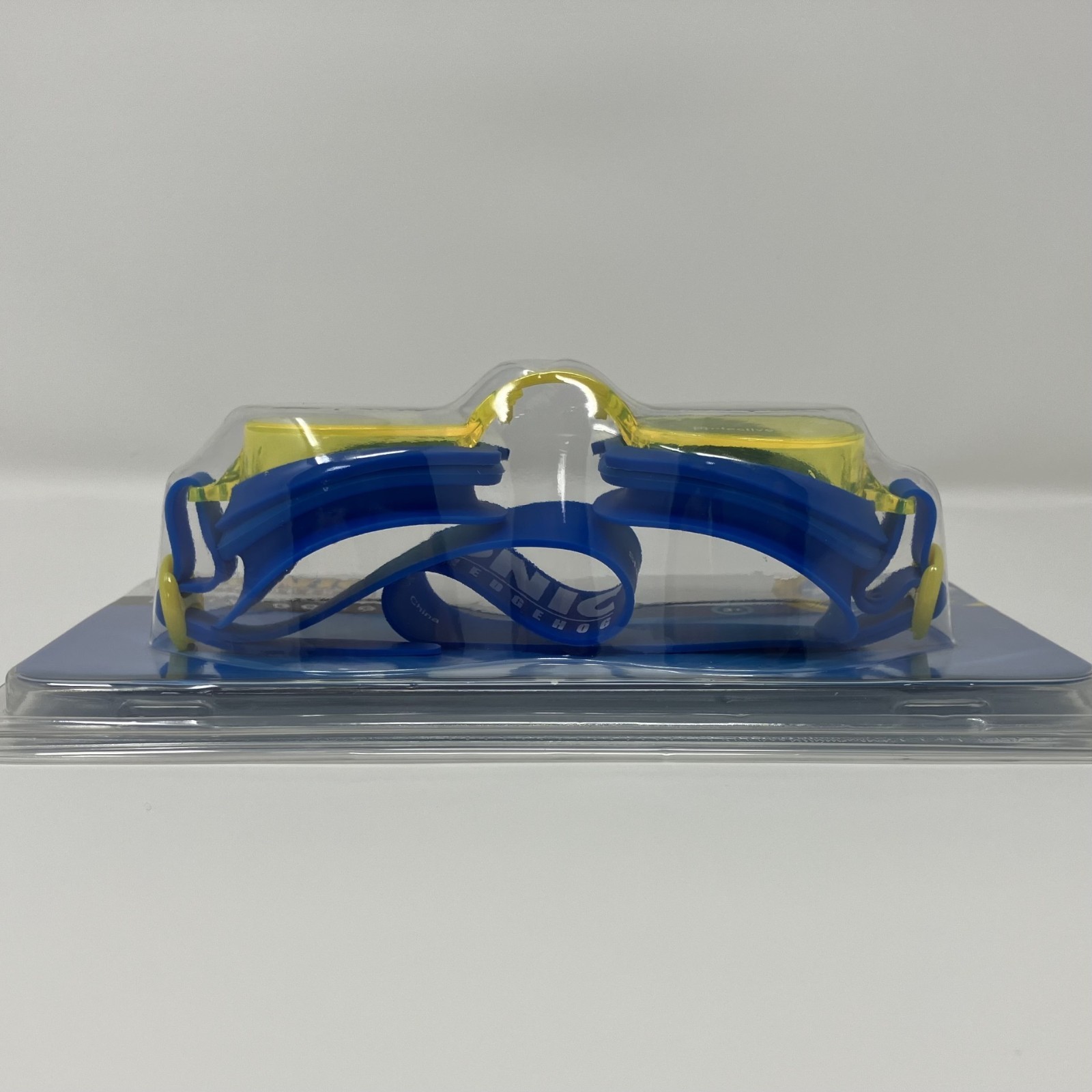 Sonic The Hedgehog Swim Goggles Kids 3+ Anti-Fog Adjustable Strap SEGA New