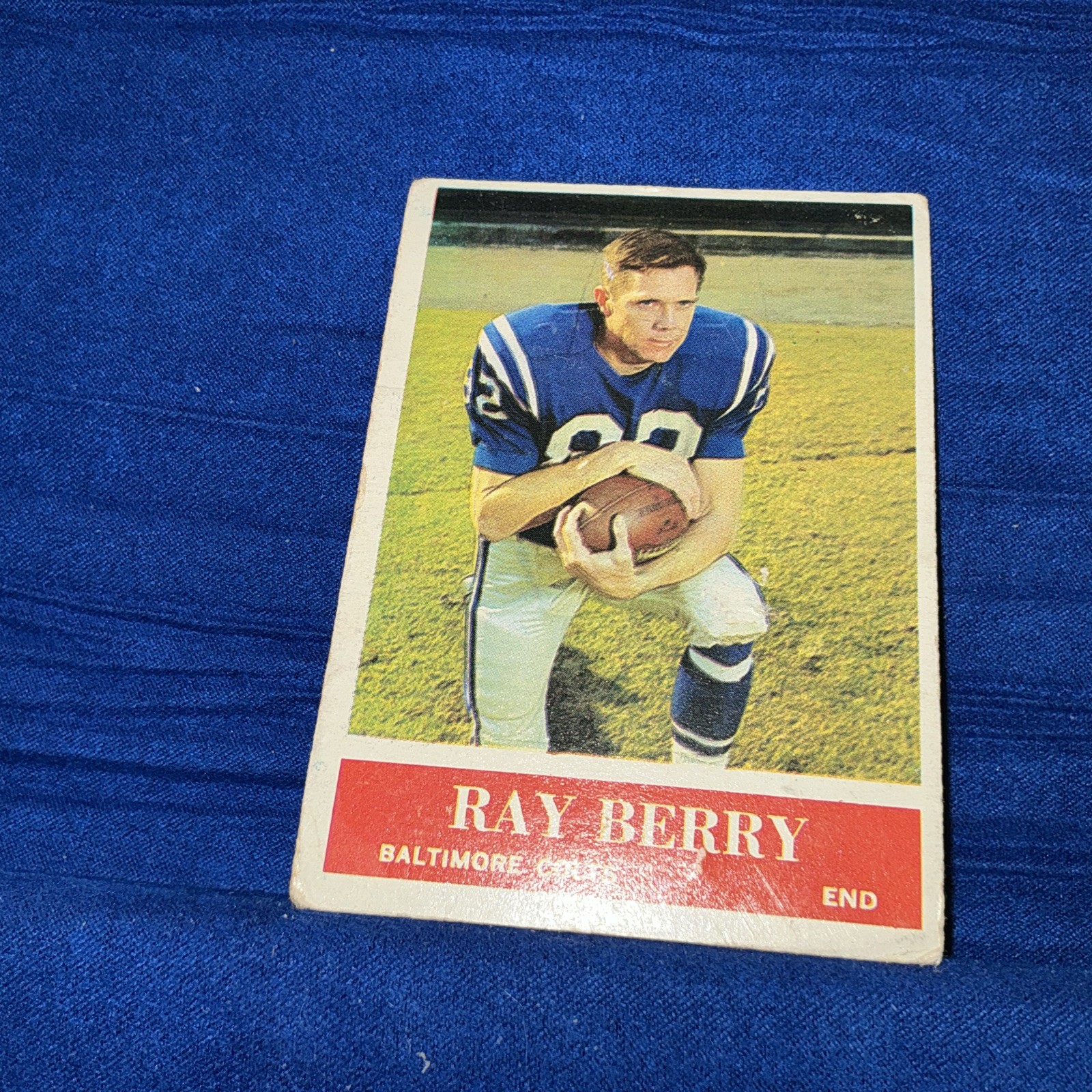 1964 Philadelphia Ray Berry #1 Baltimore Colts End