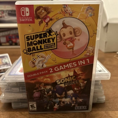Sonic Forces + Super Monkey Ball: Banana Blitz HD Double Pack - Nintendo Switch
