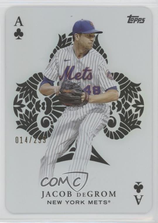 2023 Topps Series 1 All Aces Black 14/299 Jacob deGrom #AA-8 05u8