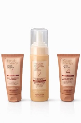 Alfaparf Lisse Design Mousse Maker + Maske & Shampoo