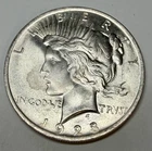 1923 P Peace Dollar, BU, Super Clean Cheek, Good Luster!