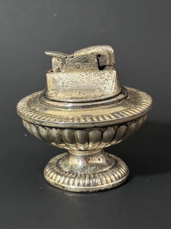 Vintage Evans Sterling By Hallmark Victoria Weighted Table Lighter For Parts 