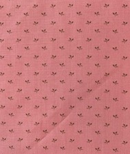 MODA Jelly Bean Laundry Basket Quilts VTG Pink Cotton Fabric  - BY THE HALF YARD