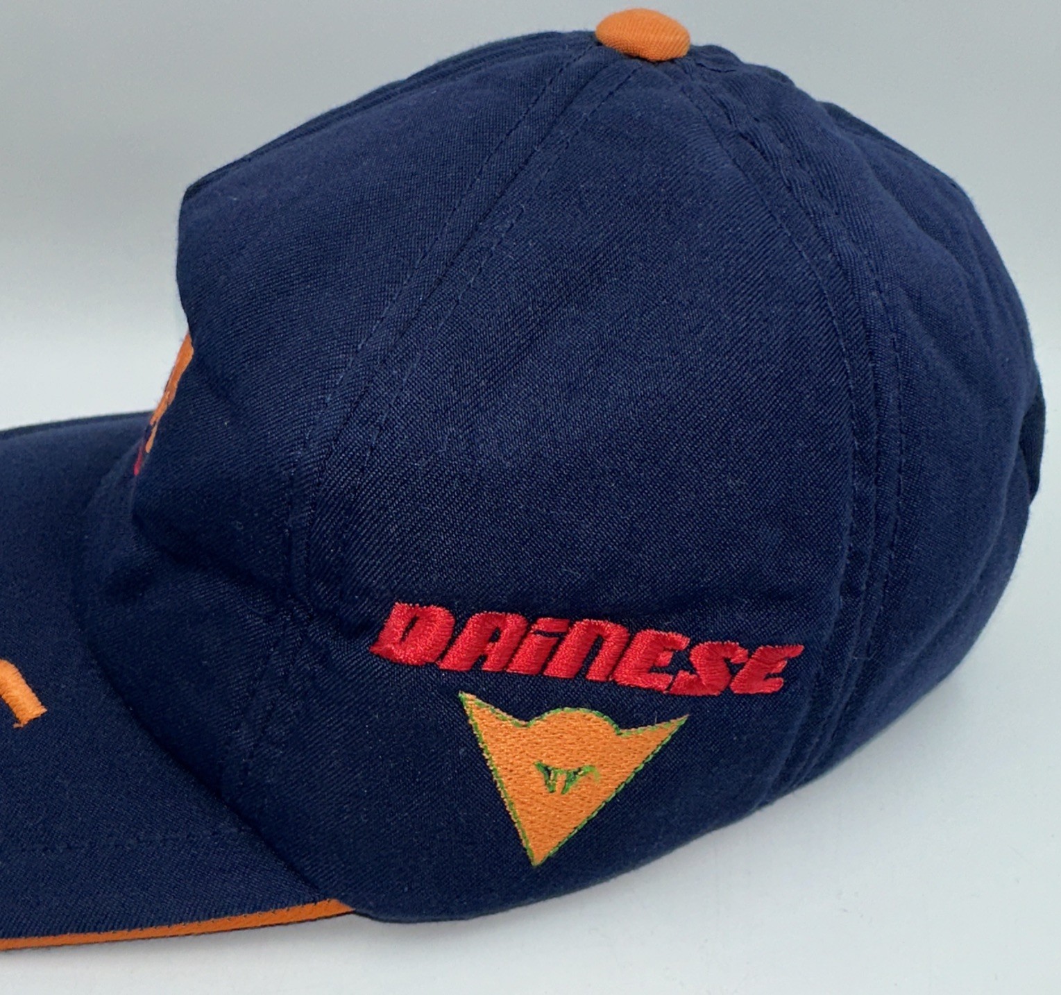 Vintage 1999 Repsol Honda Alex Criville MotoGP World Champion Hat Cap Dainese image 2