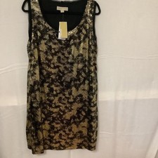 Michael Kors gold dress new with tags