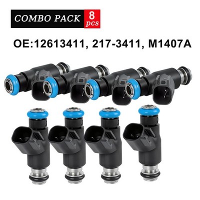 8x Fuel Injectors For GMC Savana Sierra Chevrolet Silverado Express 12613411