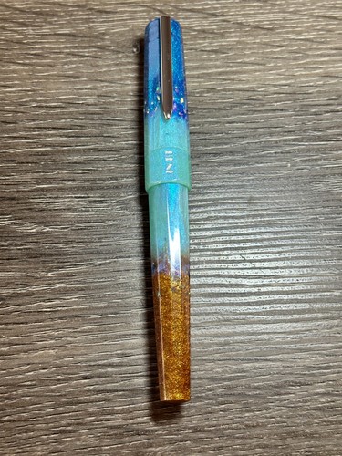 Benu X Atlas Stationers - Euphoria - Gold Coast Fountain Pen - Broad HTF!