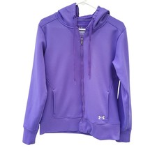 Under Armour Storm Semi-Fitted Purple Medium Full Zip-Up Hoodie
