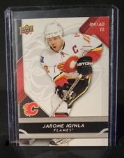 Jarome Iginla #T4C2S Upper Deck Sunkist Numbered Card 3 of 10