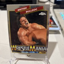 2026 Topps Chrome WWE #WMR-11 British Bulldog WrestleMania