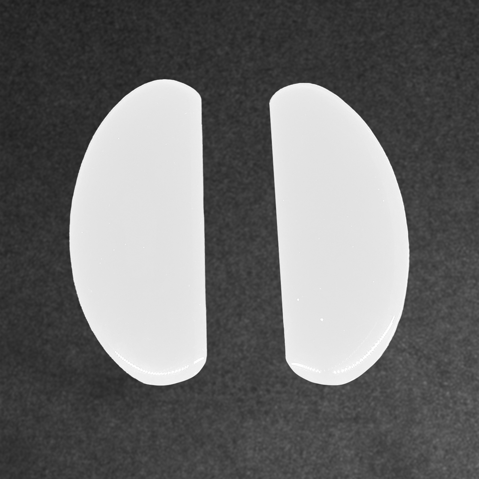 Windshield Bot Patch Windshield Post Spotlight Hole Patch Cover 2PCS Gloss White For Police ...