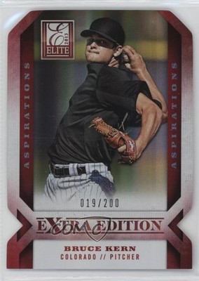 2013 Panini Elite Extra Edition Aspirations Die-Cut /200 Bruce Kern #57 0q3