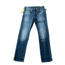 Buffalo By David Bitton Men's Straight-Six Straight Stretch Jeans 30x32