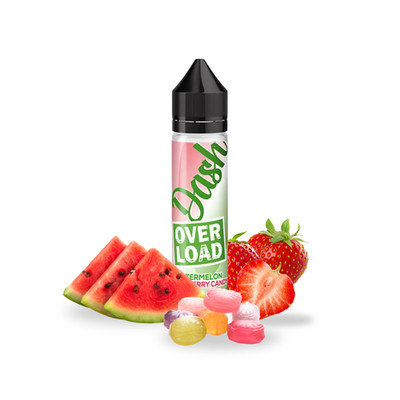 Dash Overload Watermelon Strawberry Candy Longfill Aroma - Melone & Erdbeere