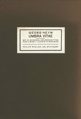 Heym, Umbra Vitae. With accompanying booklet. 2 Volumes.