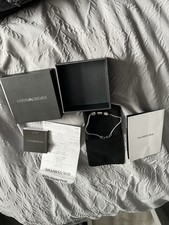Emporio Armani Unisex Stainless Steal Bracelet with Receipt and Original Box