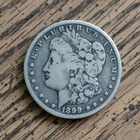 1899-O Morgan Silver Dollar Coin $1 New Orleans Mint 0.7734 Oz ASW (M1)