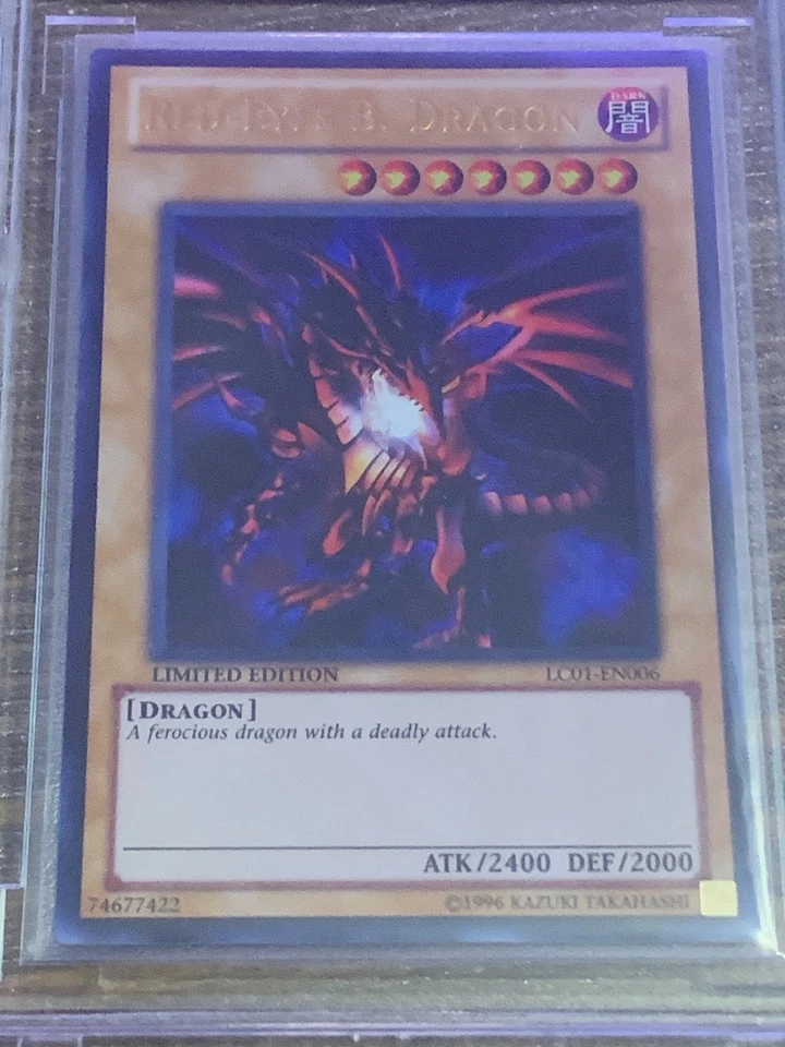 Red Eyes Black Dragon LC01-EN006 Yu-Gi-Oh Graded BCCG 10 - Image 2 of 4
