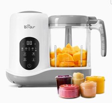 BEAR Baby Food Maker One Step Baby Food Processor Steamer Puree Blender NEW