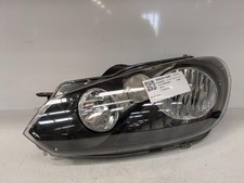 VOLKSWAGEN GOLF 5K MK6 2009 LEFT HEADLIGHT HALOGEN PASSENGER SIDE