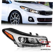 Headlights Assembly Compatible with 2017 2018 Kia Forte Passenger RH Side