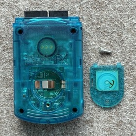 Sega Dreamcast Aqua Clear Blue VMU Visual Memory Unit HKT-7000 Japan | US SELLER