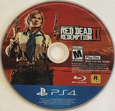 Red Dead Redemption II / 2 (PS4) PLAY DISC ONLY | NO TRACKING | M3270