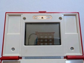 Nintendo Game Watch MICKEY & DONALD Multi Screen DM-53 Tested & Working 1982