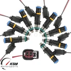 8 EV14 124lb 1300cc fuel injectors for LS2 6.0 Pontiac GTO C6 Corvette CTS-V 5.3