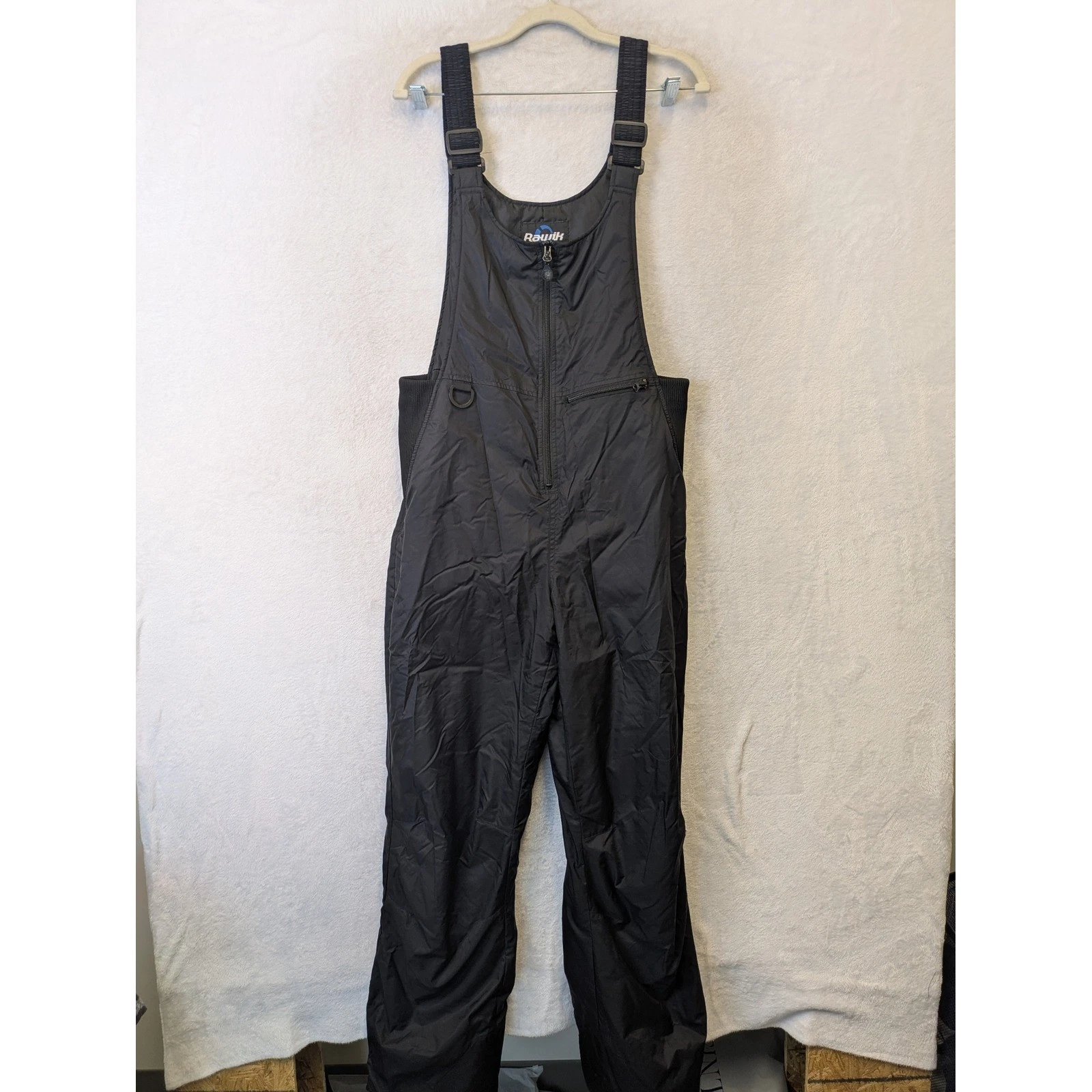 Rawik Mens Black Insulated Snow Bibs Ski Pants Medium 7316A Adjustable Straps
Opens in a new window 
