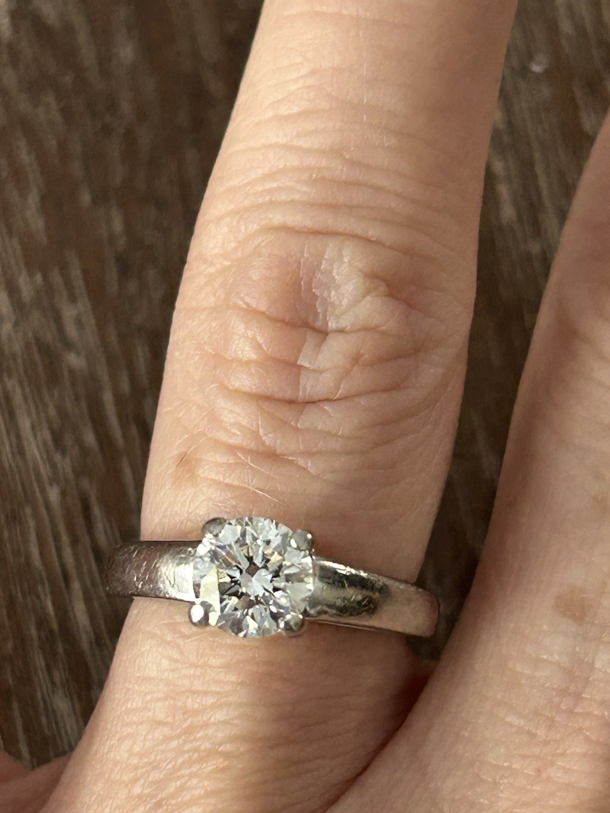 Cathedral Style Diamond Solitaire Engagement Ring… - image 2