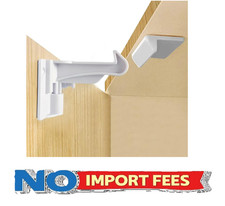 10 Pack Child Cabinet Locks, Baby Proofing Safety Locks for Cabinets, Drawers, A