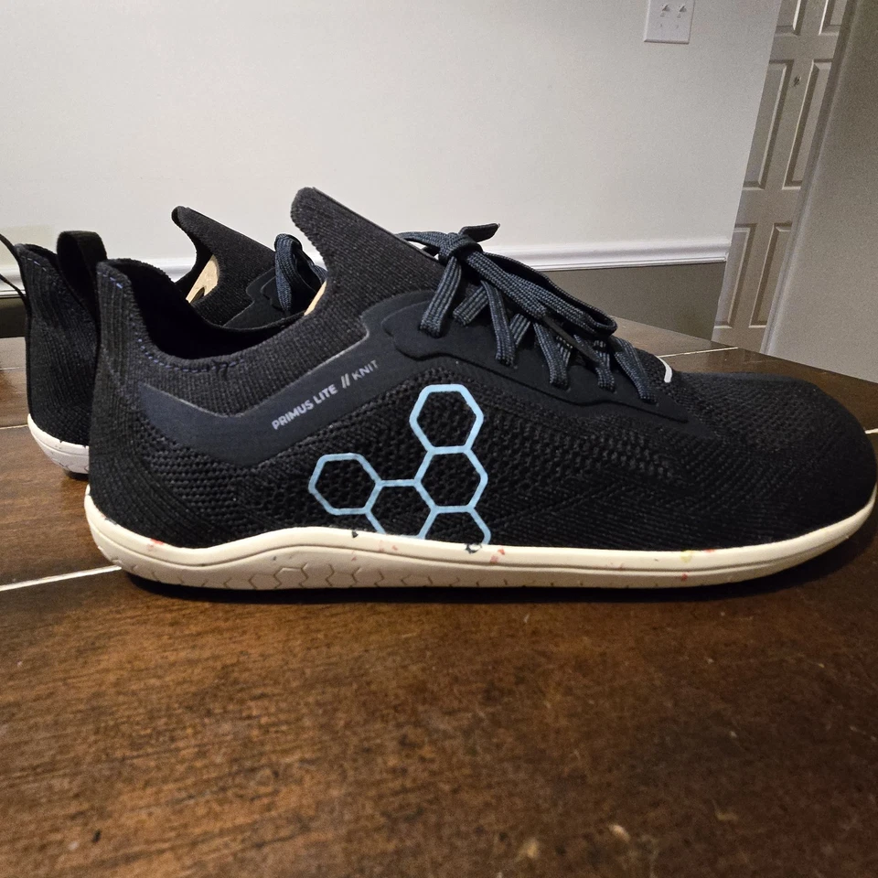 VivoBarefoot Men's 42 US 9 Primus Lite Knit Barefoot Shoes 309304-20 Blue  NEW - Image 3 of 4