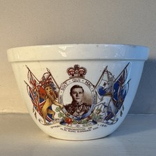 Coronation Of H.M. King Edward VIII 12th May 1937 5” Pudding Bowl Empire Ware