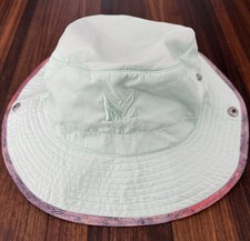 Mission Cooling Bucket Hat Mint Green Sun Hat with Adjustable Chin Strap