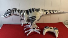 WowWee Toys Roboraptor 8095 Remote Control Dinosaur -White 32"