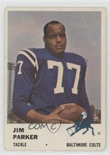 1961 Fleer Jim Parker #35 HOF 0c4k