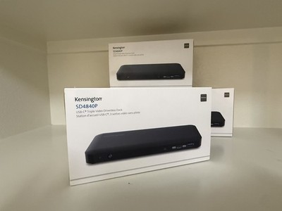 Kensington SD4840P USB-C 10Gbps Triple 4K Docking Station [Black]