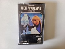Rick Wakeman Rhapsodies Rare Cassette Tape Argentina Pressing EXC Condition Yes