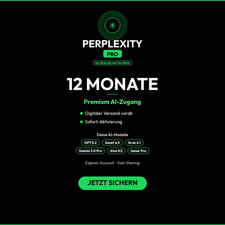 Perplexity Pro AI - 12 Months 1 Year GLOBAL Immediate Activation License