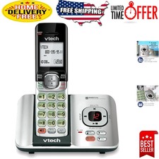 DECT 6.0 Digital Answering System with Caller ID, 1 Cordless Handset - Silver
