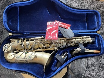 P mauriat Custom Class Influence Altsaxophon Saxophon mit Koffer und Zubehör