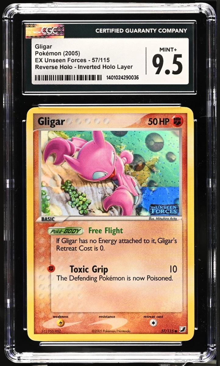Holo Pokémon TCG EX Unseen Forces Common Individual Collectible