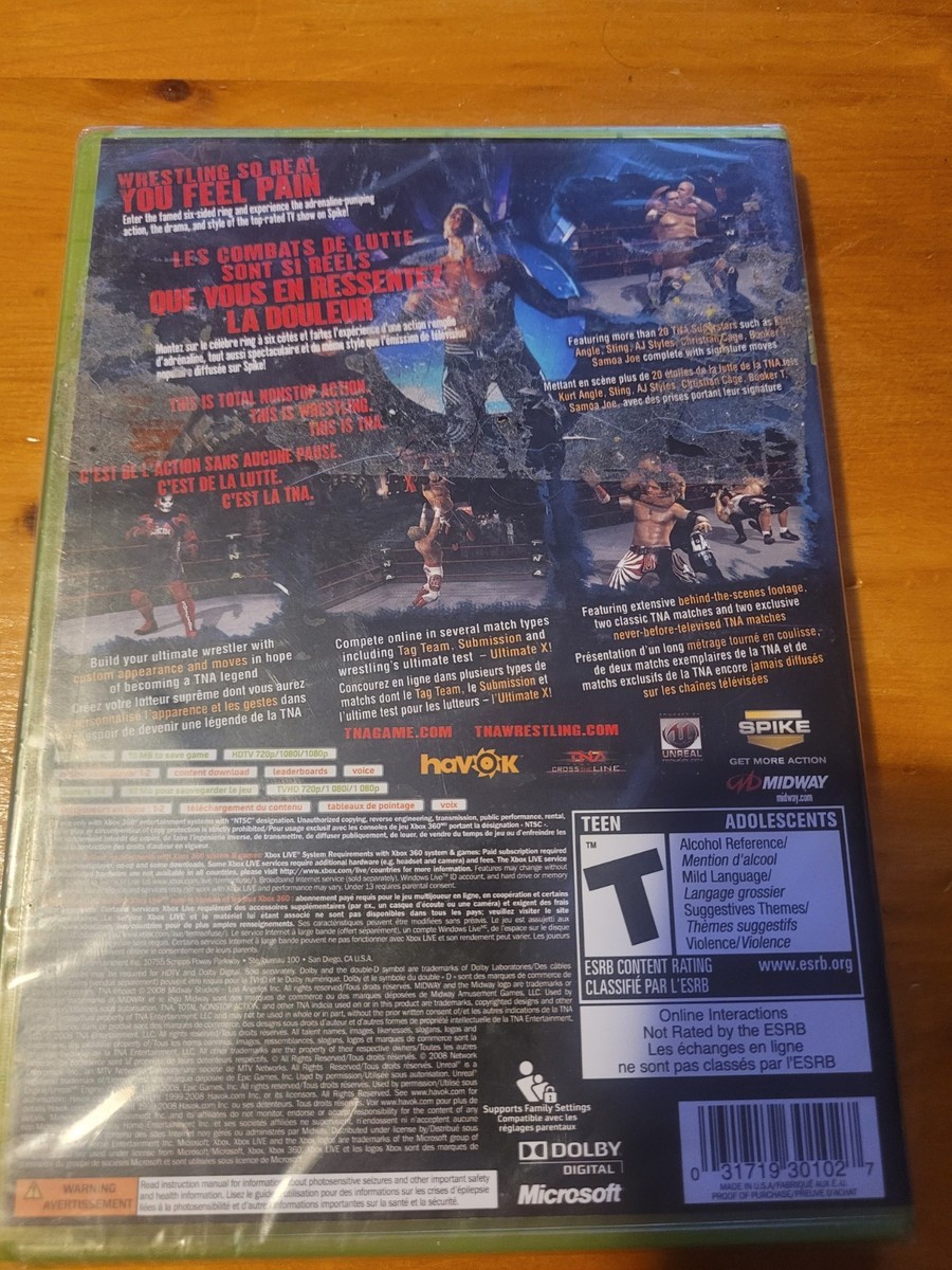 Xbox360 - xbox360★TNA IMPACT 海外版 北米版 DVD TNA Impact! - Xbox 360 | Midway Games | GameStop