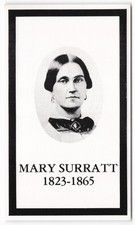 Mary Surratt Lincoln Assassination Figure Postcard Surratt Society
